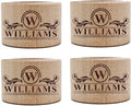 The Wedding Party Store Custom Personalized Wood Napkin Rings by MyPersonalMemories