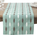 Saro Lifestyle Modern Embroidered Design Table Runner by SaroLifestyle