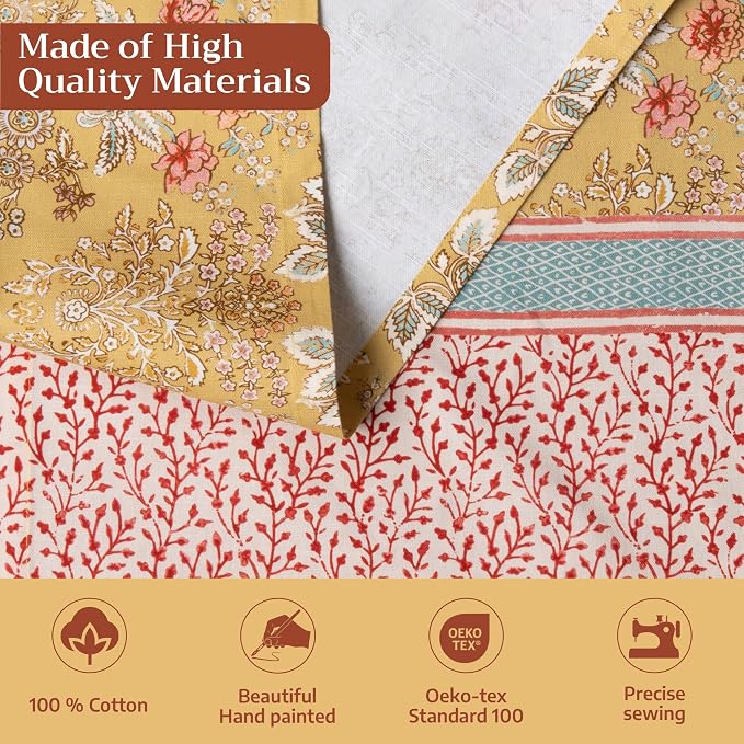 Maison d' Hermine Table Runner 100% Cotton 14.50" x 108" | Table Runners 108 - Image 3