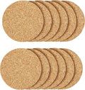 12 Pcs Cork Coasters, Reuse Cork Coaster by HUAOAO