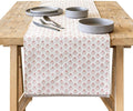 Over&Back 18x108 Hand-Blocked Printed Cotton Table Runner by overback