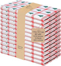 Urban Villa Cloth Napkins Set of 12(20x20)100% Cotton Dinner Napkins Cloth Washable Soft Durable Reusable Absorbent Napkins Ideal for Farmhouse Parties Hotel Lunch Restaurant Dinner Napkins-Tree Print