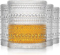 OPAYLY hobnail Drinking Glasses Old Fashion Glass 10oZ rocks glasses Set of 4 by OPAYLY