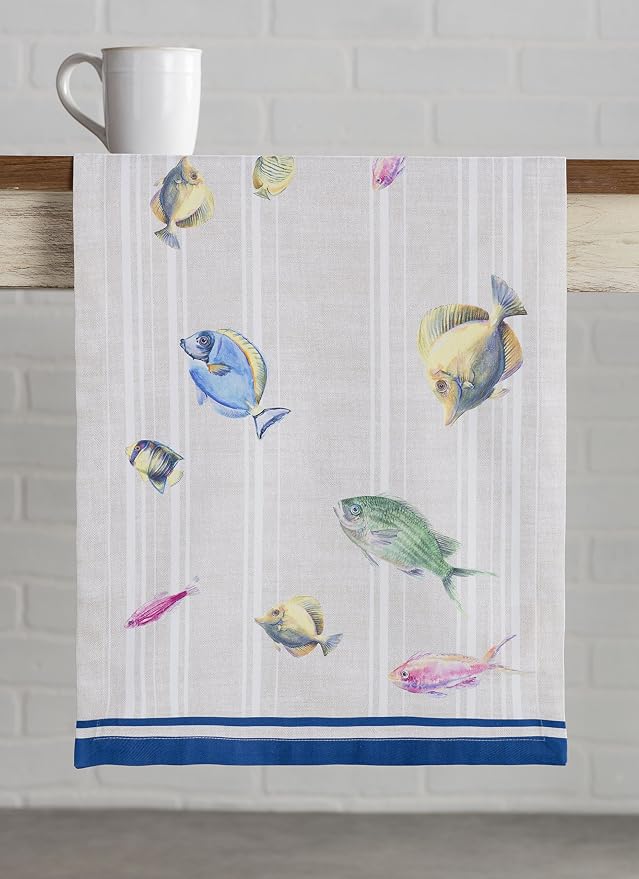 Maison d' Hermine Table Runner 100% Cotton 14.50" x 72" | Table Runners 72 - Image 7