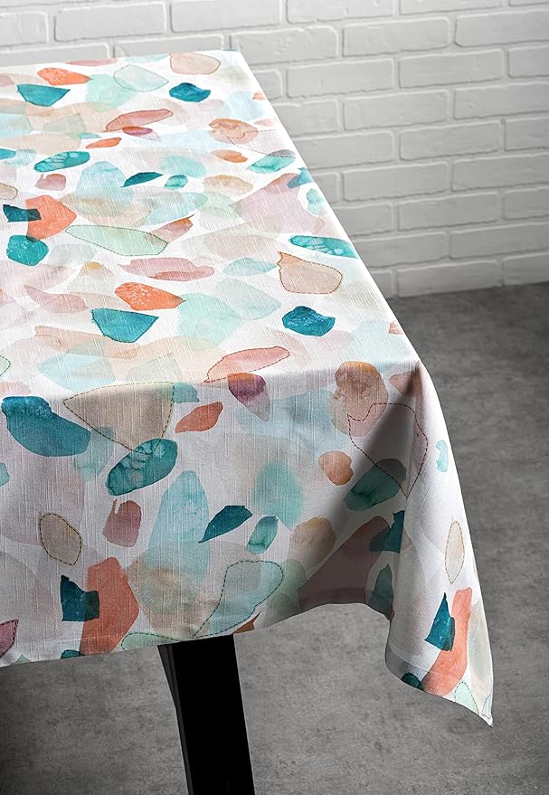Maison d' Hermine Table Cloth Rectangle Table 100% Cotton 70 x 108 Inches Tablecloth Reusable Decorative for Dining Room Farmhouse Home Valentines Day Decorations Spring Summer - Summer Picnic