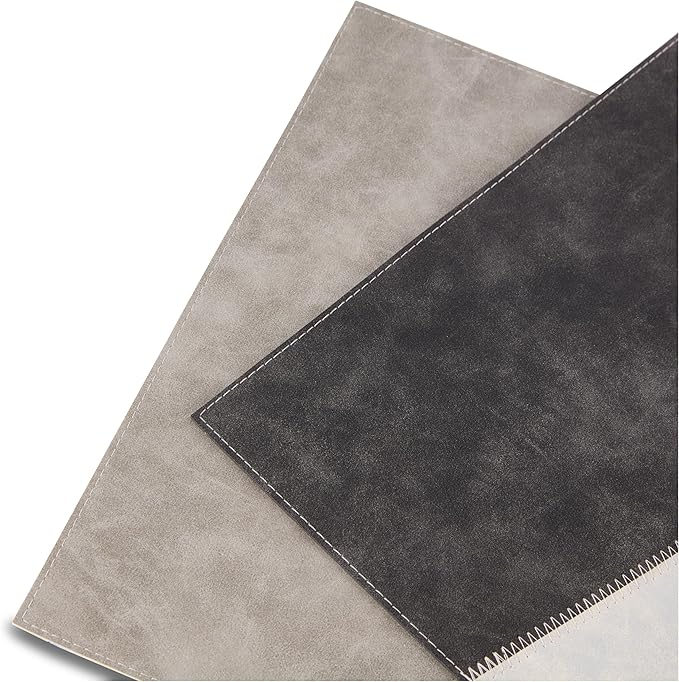 Placemats Set of 4 12" x 18" Heat-Resistant Table Mats for Dining Table Set for 4 Kitchen & Dining Room Decor Farmhouse, Boho, & Modern Style Easy to Clean, Durable & Stylish Table Decor