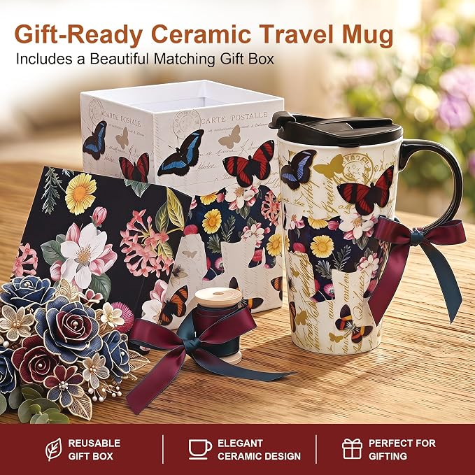 Topadorn 17oz Ceramic Travel Mug - Image 7