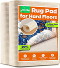 Non-Slip Rug Pad Gripper 2.5x12 Feet, Anti Skid Mat for Kitchen Hallway Runner Rug, Keeps Rugs in Position and Safe, Thick Cushioned Carpet Pad for Hardwood Floors Protection