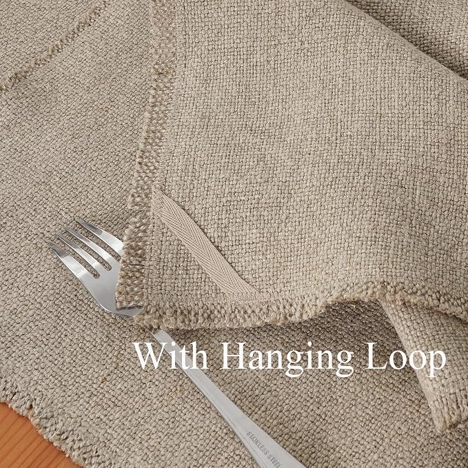 100% Pure Linen Table Runner 106 Inches Long-Super Thick Noble 14 x 106 Inch - Image 7