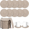 OIAHOMY 10 Pcs Drink Coasters by MasterofSpaceOptimization