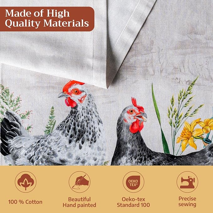 Maison d' Hermine Table Runner 100% Cotton 14.50" x 108" | Table Runners 108 - Image 3
