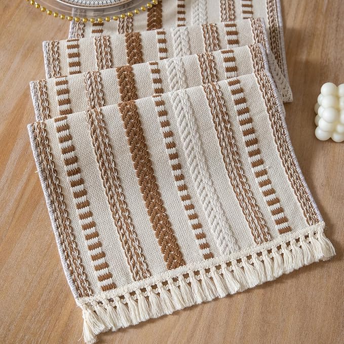 Caflife Boho Table Runner 60 Inchs Long, Dining Room Home Decor - Image 5