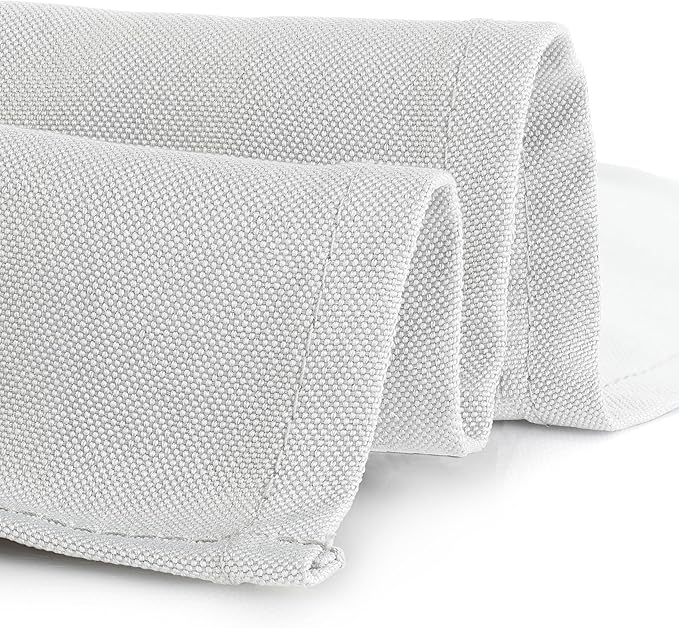 Gee Di Moda Rectangle Tablecloth - 90 x 132 Inch White Table Cloth for 6 Foot Tables with Floor-Length Drop - Heavy Duty Washable Fabric for Holiday Party, Dinner, Weddings & Baby Shower