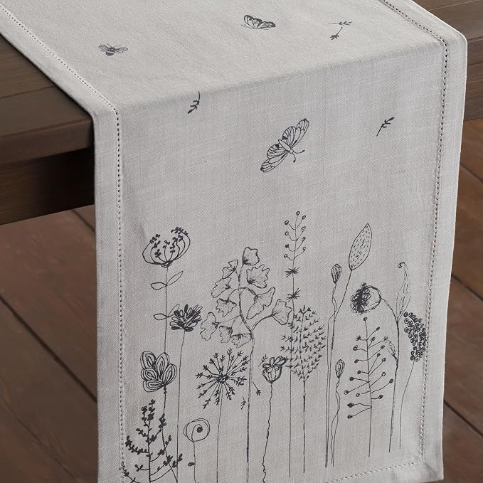 Maison d' Hermine Table Runner 100% Cotton 14.50" x 108" | Table Runners 108 - Image 9