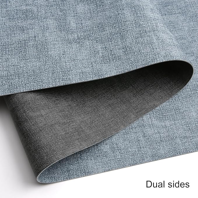 Table Runners 94 Inch Long, Dual-Sided Faux Leather Table Runner | Waterproof - Image 2
