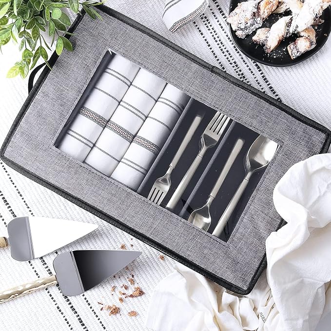 Flatware & Utensil Storage, Durable Silverware Storage Box - Image 7