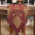 Loom and Mill Luxury Vintage Chenille Table Runner 120 Inches Long, 13x120 inch by LoomandMill