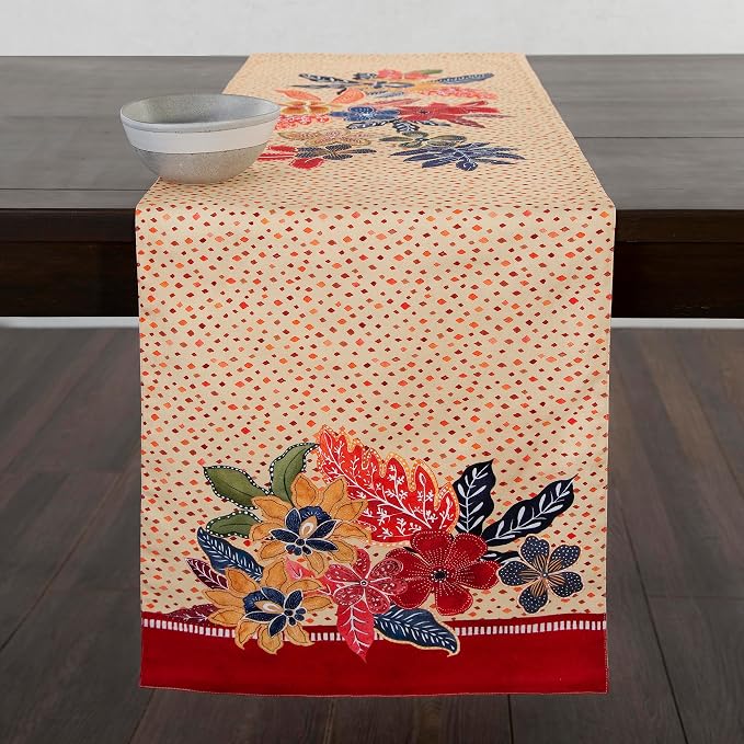Maison d' Hermine Table Runner 100% Cotton 14.50" x 72" | Table Runners 72 - Image 9