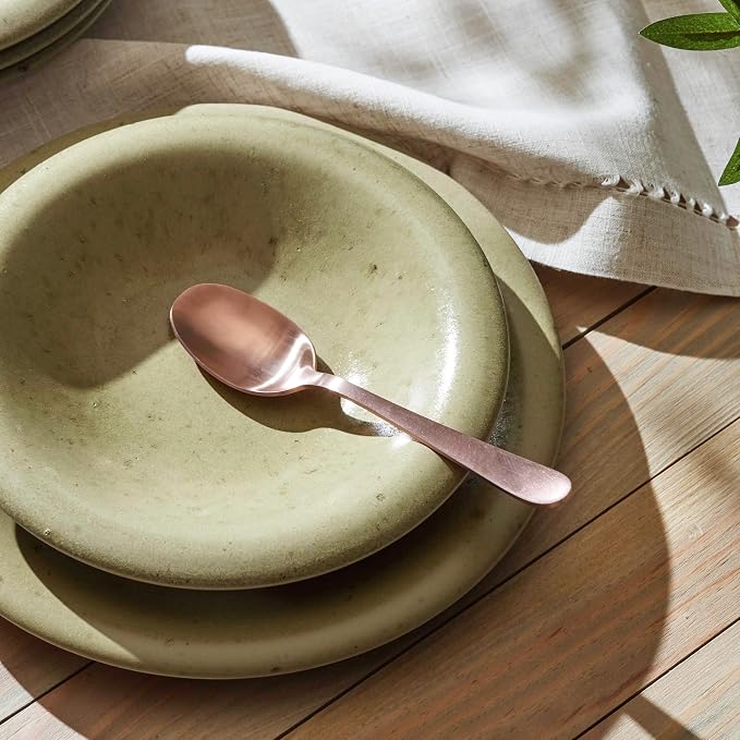 Porto by Stone Lain Aro 12-Piece Premium Kitchen & Dining Dinnerware Set - Image 8
