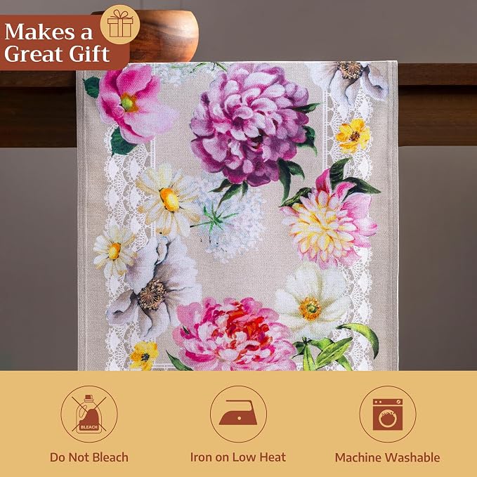 Maison d' Hermine Table Runner 100% Cotton 14.50" x 72" | Table Runners 72 - Image 5