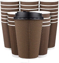Promora Brown Disposable Coffee Cups by Promora