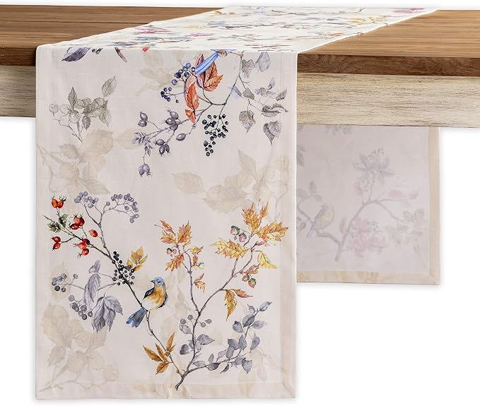 Maison d' Hermine Table Runner 100% Cotton 14.50" x 90" | Table Runners 90 by MaisondHermine