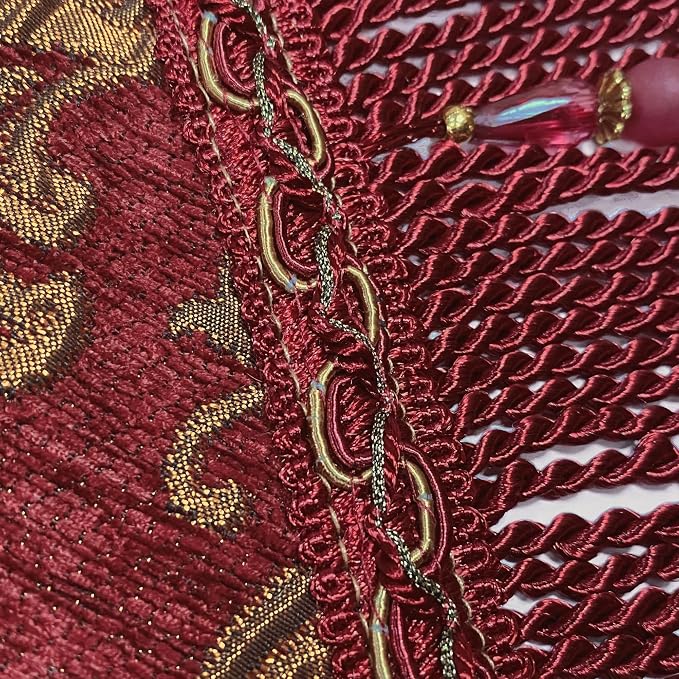 Loom and Mill Luxury Vintage Chenille Table Runner 72 Inches Long, 13x72 inch - Image 5