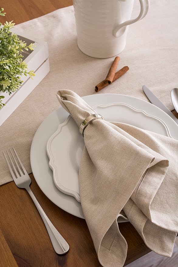 DII Chambray Kitchen, Tabletop Collection, 14x108 Table Runner - Image 5
