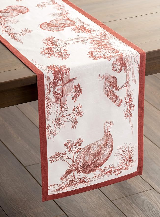 Maison d' Hermine Table Runner 100% Cotton 14.50" x 90" | Table Runners 90 - Image 5