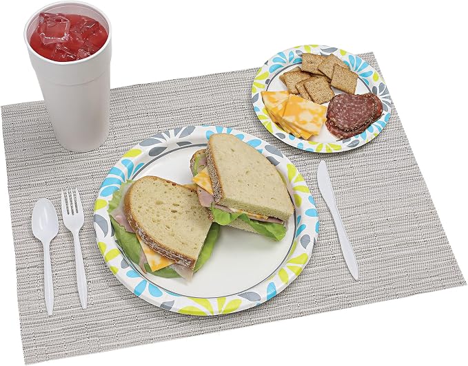 Genuine Joe Printed Paper Plates - Image 5