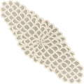 Hand-Beaded Table Runner, 13x36 | 85% glass beads, 15% polyester backing by CLEENTABLE