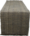 Park Designs Tweed Table Runner 15" x 54", Espresso | Hand-Loomed Yarn | by ParkDesigns