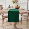 MEANMOY Green Table Runner 90 Inches Long Waterproof Washable Table Runners | by MEANMOY