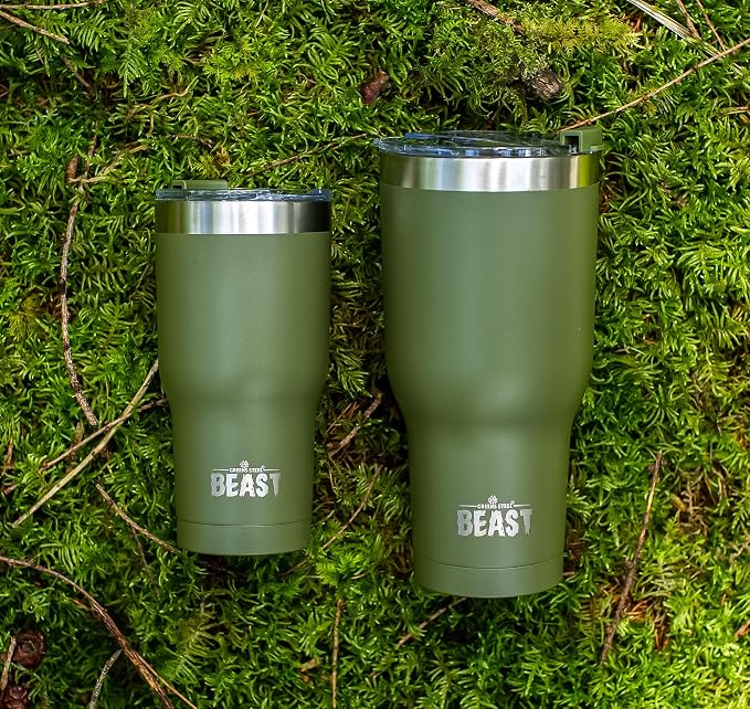 Beast 30 oz Tumbler Stainless Steel Vacuum Insulated Coffee Ice Cup Double Wall - Image 4