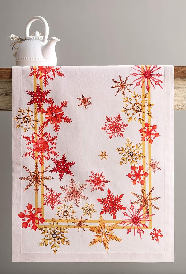 Maison d' Hermine Table Runner 100% Cotton 14.50" x 72" | Table Runners 72 - Image 8