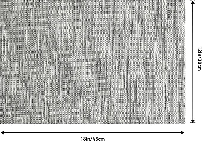 Leetaltree Silver Placemats Set of 6 - Image 9