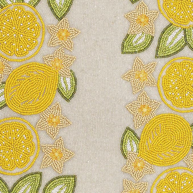 Beaded Table Runner 13x36 Inch Beaded Runner - Image 6