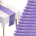 12 Packs Sequin Table Runner Glitter Dining Table Runner by Fivenl
