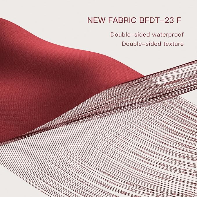 BALCONY & FALCON Rectangle Tablecloth Waterproof Table Cover Peach-Skin Fabric and Satin Double-Sided Usable Table Cloth for Wedding, Party, Restaurant, Hotel and Dining (Red 55x95)