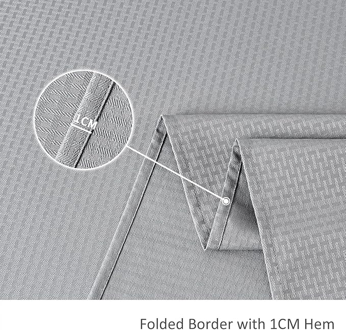 maxmill Jacquard Tablecloth Stain Resistant Waterproof Wrinkle Free Spillproof Washable Soft Weaved Texture Table Cloth for Dining Room, Indoor Outdoor Use, Rectangle 60 x 140 Inch, Light Grey