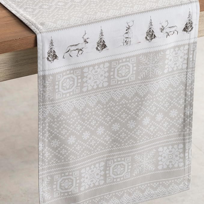 Maison d' Hermine Table Runner 100% Cotton 14.50" x 108" | Table Runners 108 - Image 9