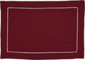 SARO LIFESTYLE Hemstitched Border Placemat by SaroLifestyle