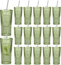 16 Set 20oz Vintage Plastic Tumbler by Unknown
