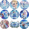 8 Pcs Diamond Painting Coasters Kit, Cartoon Diamond Art Coasters by Fuinkqe