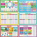 6 Pack Placemats for Kids, Non-Slip Washable Table Mat, Reusable Addition by SpriteGru