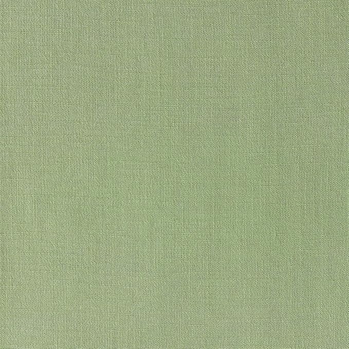 Linen Textured Border Table Runner, 14 x 48 Inch Green | Mitered Corner Design - Image 6