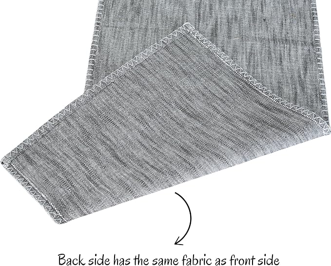 Cotton Table Runner 72 inches Long Decorative Stitched Edge Kitchen Table - Image 6