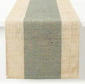 Table Runner, 13.8" × 72", 100% Natural Ramie, Handwoven | 100% Natural Ramie by GleeNflux