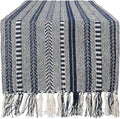 DII Farmhouse Braided Stripe Table Runner Collection by DII