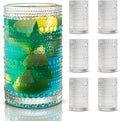 Hobnail Drinking Glasses, Vintage Glassware Set of 6, Vintage Drinking Glasses by BULK+PARADISE